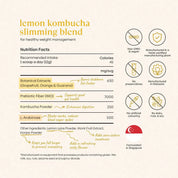 Lemon & Kombucha Slimming Blend